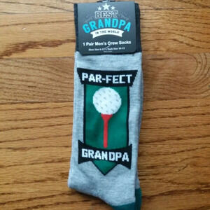 Best Grampa in The World Par-fect Grandpa Socks